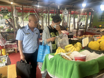 持续开展农残检测，筑牢食用农产品批发市场安全防线